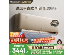 格力云佩1匹空调促销，到手仅3004元
