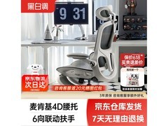 黑白调P2Pro霜白脚托转椅，到手590元