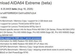 AIDA64提前两年支持AMD Zen 7服务器处理器，加速AI算力生态布局