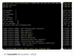 英特尔Nova Lake-S处理器完成首次加电验证，支持AVX-512与APX指令集