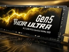 雷克沙发布THOR Ultra PCIe 5.0旗舰SSD：11GB/s读速、无DRAM主控