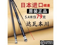 达瓦本川高碳鱼竿5.4米