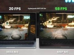 M5芯片加持！MacBook Pro游戏性能飙升290%