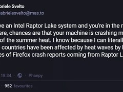 高温致英特尔处理器崩溃潮