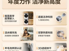 海尔582W洗烘套装升级款，优惠后7294元