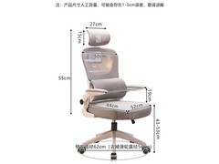 卓博BT22人体工学电脑椅低至232元