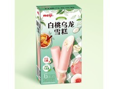 明治白桃乌龙雪糕6支装，满减满折后33.1元速抢