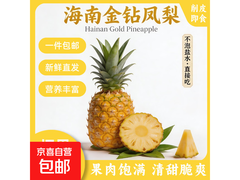 正宗海南金钻凤梨4.5斤，原价54.9元，用券仅44.9元