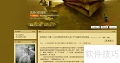 新浪博客添加统计代码方法