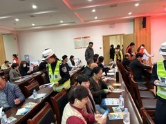 深耕社区安全科普 九号电动车携手河南周口商水县交警给社区送安全知识