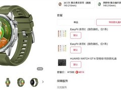 华为WATCH GT 6型格绿礼盒发布：21天续航+向日葵定位+骑行FTP测算