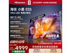 海信65英寸小墨E5S电视京东优惠购