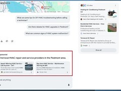 谷歌测试AI搜索广告推进商业化