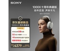 索尼1000X十周年典藏版耳机