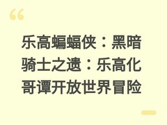 乐高蝙蝠侠：黑暗骑士之遗：乐高化哥谭开放世界冒险