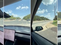 特斯拉Robotaxi无安全员撞隔离柱，感知识别正常但路径规划存疑