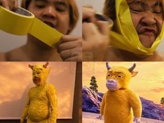 泰国达人用日常物品神还原国产动画牛来角色，引爆全球社交平台