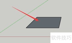 草图大师快速建简易立柱