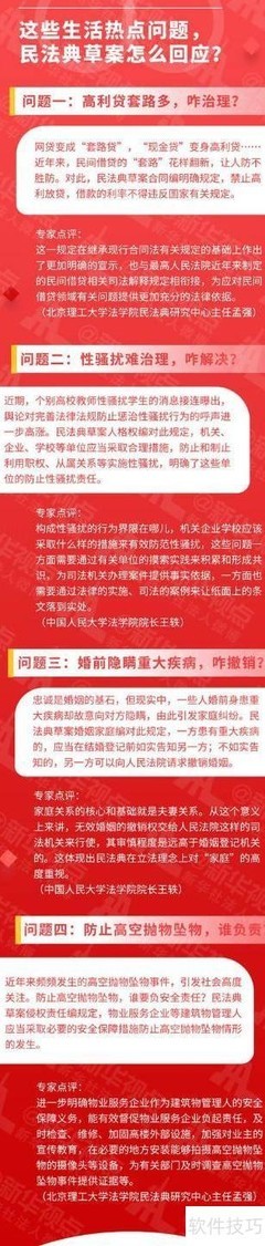 民法典图解：一看就懂