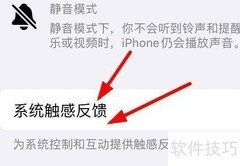 iPhone13触感反馈设置指南