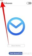 Airmail收件箱停用设置方法