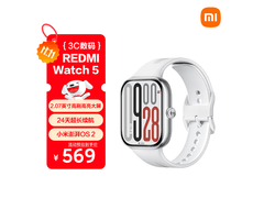 京东热卖红米 Watch 5 皎月银，低至 503.1 元