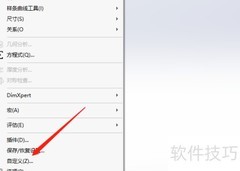 SW自定义菜单命令技巧