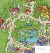 上海迪士尼乐园导览图