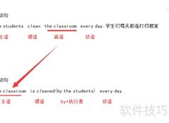 英语主动句转被动句技巧