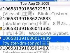 黑莓手机使用技巧大全