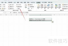 Excel快速提取网址技巧