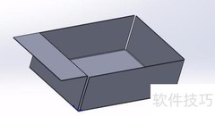 SolidWorks钣金分割技巧