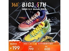 361°BIG3 5.0男鞋199元抢