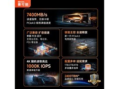 赛可驰PCle4.0 SSD固态，到手仅799元