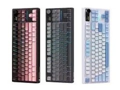 富德FG87三模机械键盘，低至114元