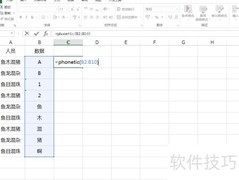 Phonetic函数使用技巧