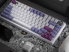 达摩鲨香芋紫薯三模机械键盘