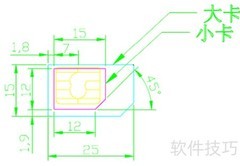 MICRO SIM卡尺寸与剪卡图解