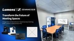 智能声像追踪系统无缝集成：森海塞尔在Lumens总部打造未来会议空间