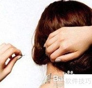 欧美复古编发教程
