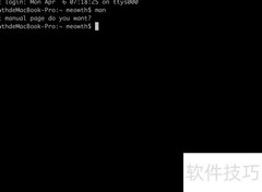 Shell中man命令使用指南