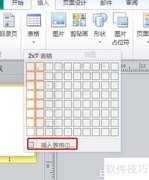 如何在publish中插入表格