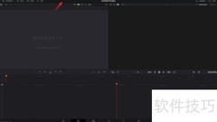 DaVinci Resolve 17全屏开启方法