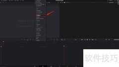 DaVinci Resolve 17全屏开启方法