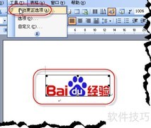 WORD自动更正转文本为图片