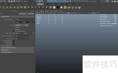 Maya制作螺丝模型技巧