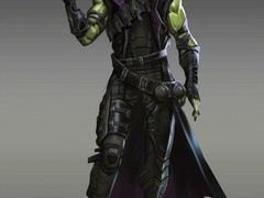 漫威蜘蛛侠3绿魔新概念图曝光：黑甲紫披风造型引热议