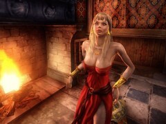 巫师初代艳情卡形象失真真相：色觉障碍致角色视觉不统一