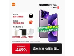 小米17 Pro冷烟紫限时特惠