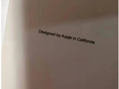 iPad Air 7说明书现Aqqle拼写错误，消费者疑为非原装配件